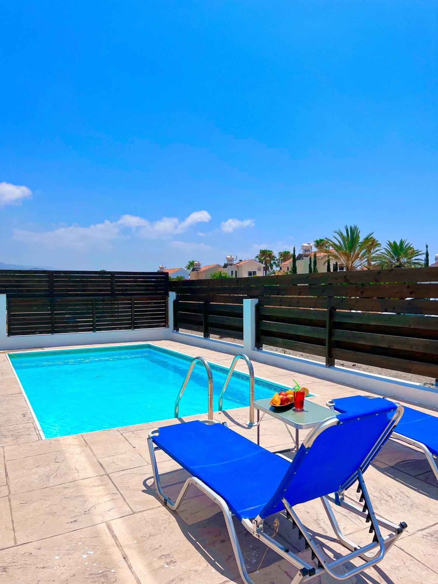 3 Bedroom Coral Bay Beach Seaview Villa I Private Pool Peyia Exterior foto